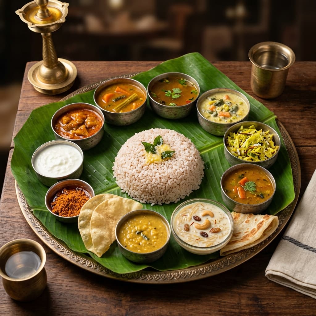 Grand Royal Banana Leaf Thali